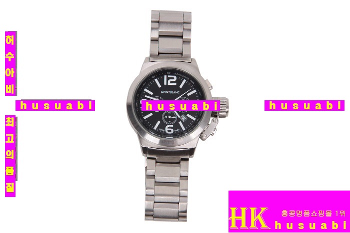 ������ MontBlanc �����ð� Replica MontBlanc Japanese Quartz Movement Blue Dial Stainless Steel Men. YC00-037